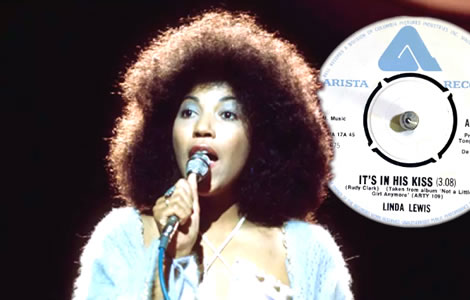 Linda Lewis was a Rising Star in 1975 with “It's in His Kiss."